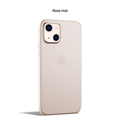 Coque ORIGINAL pour iPhone 13, 13 Pro, 13 Pro Max et 13 mini - La plus fine du monde - Rose mat