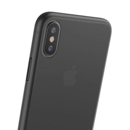 Coque ORIGINAL pour iPhone X, XS et XS Max - La plus fine du monde 0.33mm avec protection de la caméra