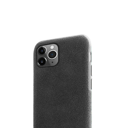 Coque de luxe en alcantara pour iPhone 11, 11 Pro, 11 Pro Max