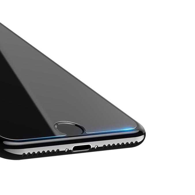 Protection d'écran 2.5D pour iPhone SE 2022, 2020, 6/6S, 7, 8 & Plus avec bords lisses et toucher doux